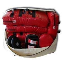 Dojo Carry all bag used to carry everything you need to run a dojo or club multiple shields mitts pads and gloves very strong longlasting and useful