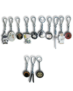 Martial Arts themed Keychains