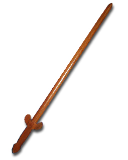Tai Chi Sword wooden natural